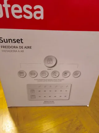 Freidora de Aire Ufesa Sunset 6.5L