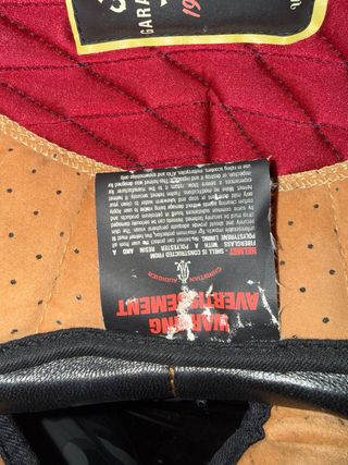 Casco Jet Vintage con Diseño de Granada Christian