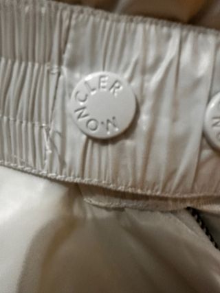 Chaqueta Moncler Blanca Talla M