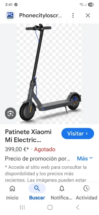Patinete Eléctrico Xiaomi Mi Electric