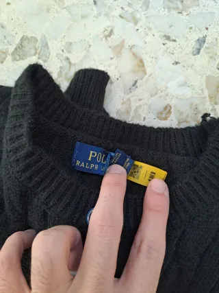 Maglione Polo Ralph Lauren Nero Taglia L