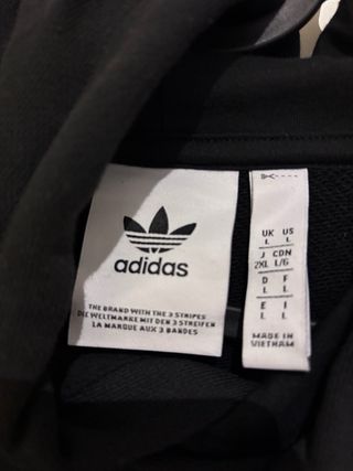 Sudadera Adidas Negra