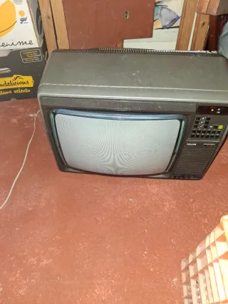 Televisor Philips Vintage Años 80