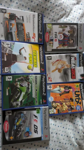 Lote 7 Juegos PS2