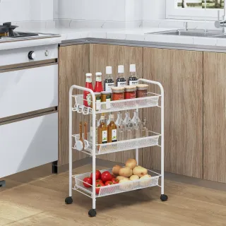 Carrello Organizzatore Cucina 3 Livelli