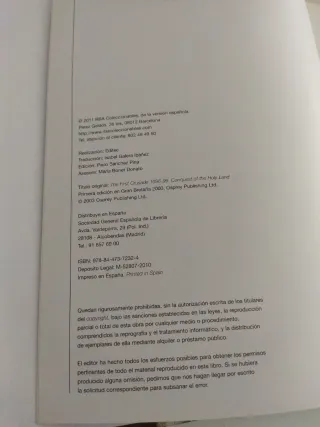 Libro Lucha por Tierra Santa