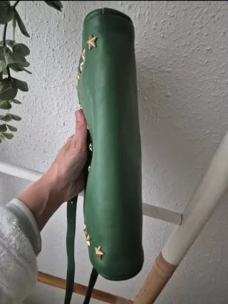 Bolso Mercules verde con estrellas doradas