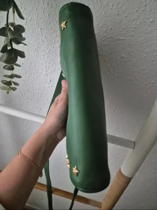 Bolso Mercules verde con estrellas doradas