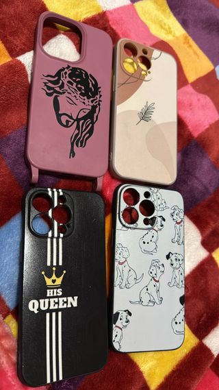 Fundas iPhone 13 Pro Max (4 unidades)