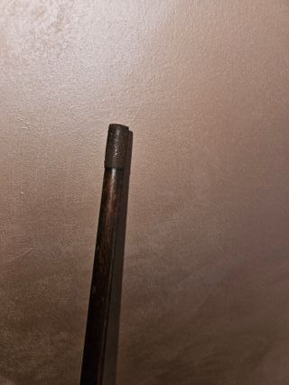 Bastone antico con pomolo in legno