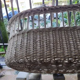 Canasto moisés mimbre