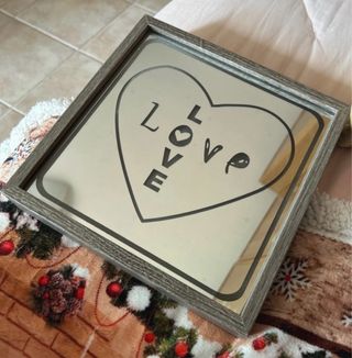 Cornice LOVE romantica decorativa