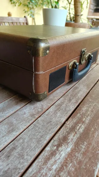 Tocadiscos con altavoces integrados