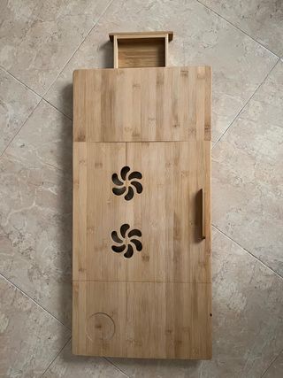 Mesa Plegable Ordenador Bambú