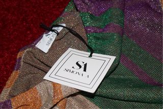 Abito Monospalla Lurex Simona A Taglia S/M nuovo