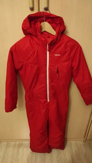 Mono esquí rojo Wedze 8 años