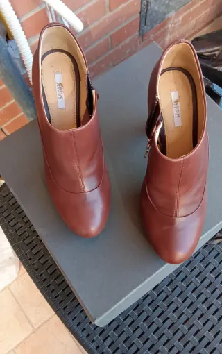 Scarpe Geox donna cognac n.36