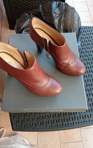 Scarpe Geox donna cognac n.36