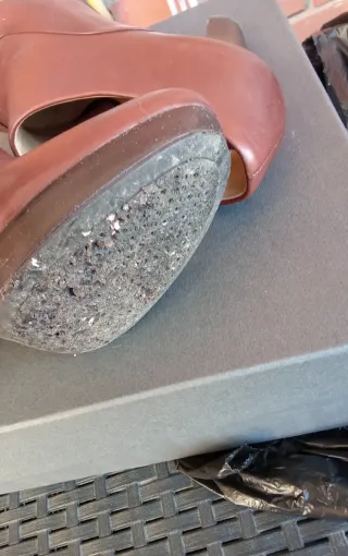 Scarpe Geox donna cognac n.36