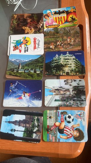 Calendarios de bolsillo varios