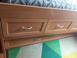 Cama Nido con cajones de madera