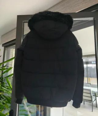 Chaqueta acolchada Supply Negra Hombre