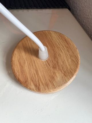 Lámpara colgante bambú ratán tejida