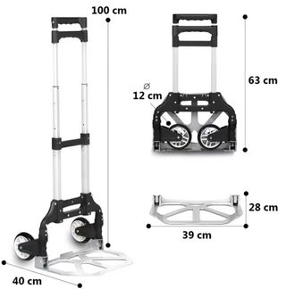 ¡PROMOCION HOY! Carro de mano plegable Nuevo