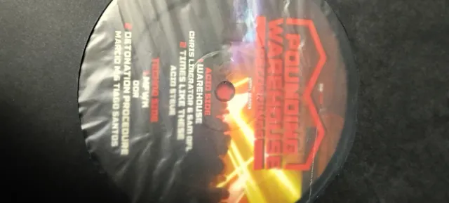 Lote 10 Vinilos Acid Techno Dance Electro