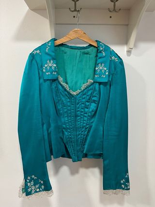 Jubón fallera manga larga