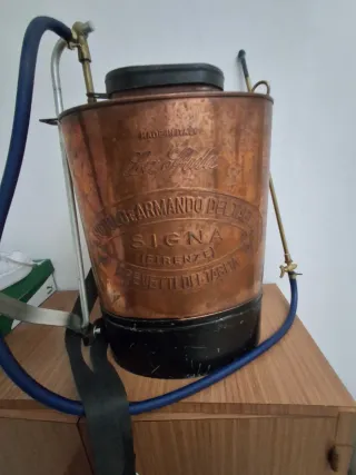 Pompa irroratrice rame vintage