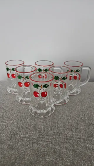 6 Vasos Chupito Pacha Cerezas