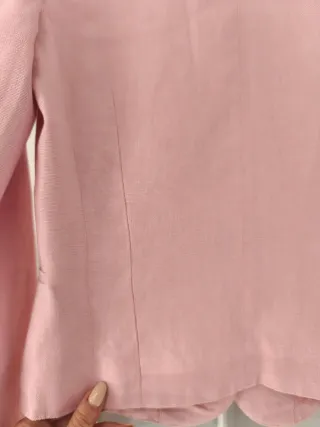 Americana Blazer 100% Lino Mango