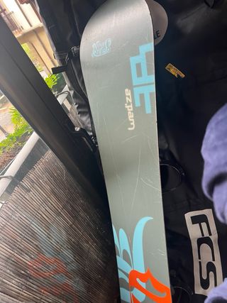 Tablas de Snow con Fijaciones Salomon y Wed’ze