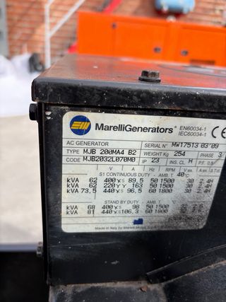 Grupo electrógeno 60 kva Deutz automático