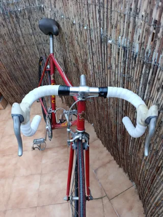 Bicicleta carretera vintage Olmo Roja