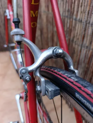 Bicicleta carretera vintage Olmo Roja