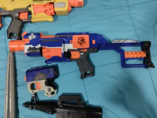 Lote Pistolas Nerf y Espada