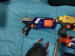 Lote Pistolas Nerf y Espada