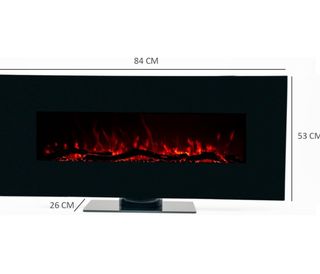 Chimenea Eléctrica Decorativa Kekai Minnesota 1600W LED