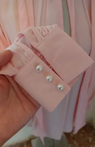 Blusa rosa lazo Zero