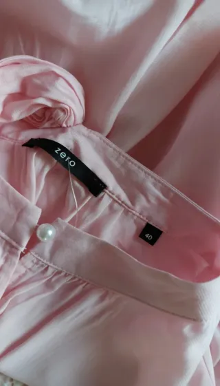 Blusa rosa lazo Zero