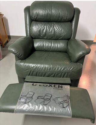 Sillon relax polipiel girarorio y reclinable son a