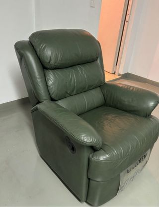 Sillon relax polipiel girarorio y reclinable son a