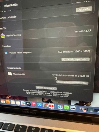 MacBook Air M1 Gris Espacial