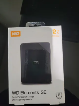 Disco Duro Externo WD Elements SE 2TB
