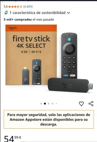Amazon Fire TV Stick 4K SELECT