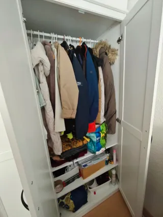 Armario de Ikea y burro metalico