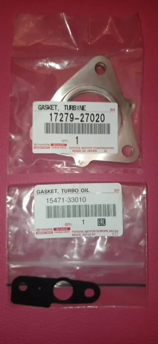 Junta descarga Turbo Toyota 15471-33010.