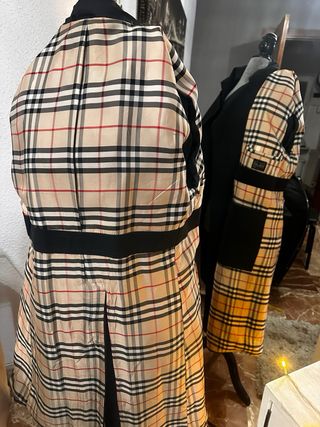 Gabardina Clásica Negra